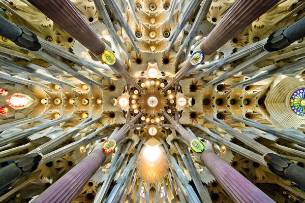 1024px Sagrada Familia Nave Roof Detail