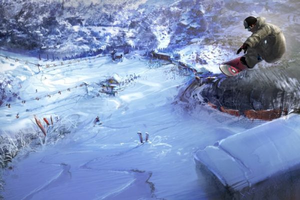 Snowboard Snowboard Invierno Nieve Ocio Gratis Fondos de Escritorio
