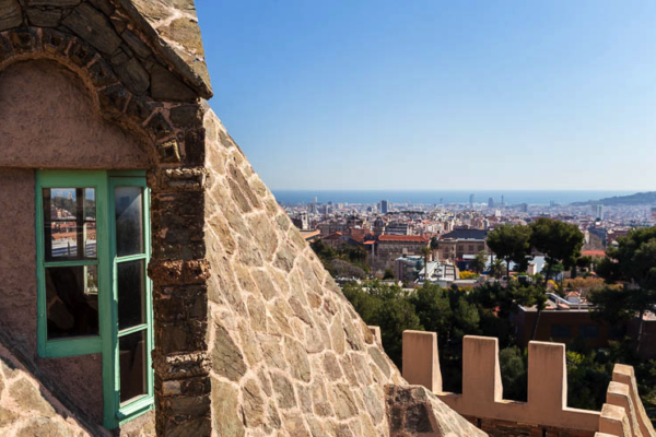 Barcelona Desde Bellesguard Visita A La Torre Bellesguard O Casa Figueras Gaudi En Barcelona Cataluna Espana By Machbel